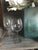 two wine glasses 