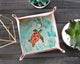 Leather Sea Turtle Valet Tray