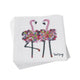 Flamingo Twins Cocktail Napkin Packs