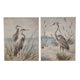 Shore Birds Hand Painted Wall Canvas