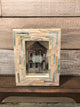 Shades of Sea Glass Mother of Pearl Tile Photo Frame