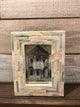 Shades of Sea Glass Mother of Pearl Tile Photo Frame
