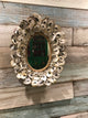 Oval Oyster Shell Mirror