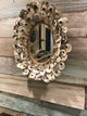 Oval Oyster Shell Mirror