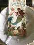 Mermaid and Seascape Terry Towel