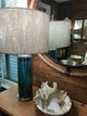 Sugar Spun Bronze Accented Glass Lamp