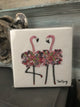 Flamingo Twins Cocktail Napkin Packs