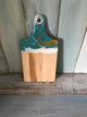 Ocean Shimmer 7" x 14" Artisan Wood Board