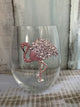 Flamingo Stemless Glass