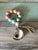 Guilded Oyster Beads - Pink & Seafoam