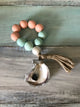 Guilded Oyster Beads - Pink & Seafoam