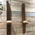 Tall Recycled Wood Wall Shelf