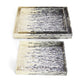 Midnight Blue Ocean Mother of Pearl Tray Set