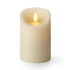 Luminara - Vanilla Scented Ivory Wax Classic Pillar - 3.75 x 5 in