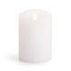 Luminara - Unscented White Wax 360 Pillar - 4 in