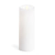 Luminara Unscented White Wax 360 Pillar - 8 in