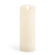 Luminara Vanilla Scented Ivory Wax 360 Pillar - 8 in