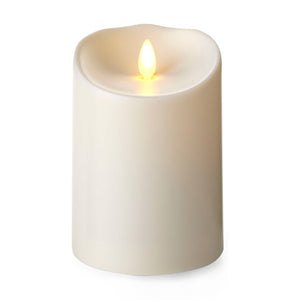Luminara Unscented Outdoor Pillar Candle - 5 in