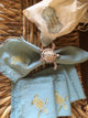 Embroidered Baby Sea Turtle Cotton Napkins