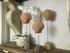 Clay Seashell on Rock Base - Set of 3