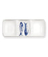 Blue & White Pesci Serving Tray